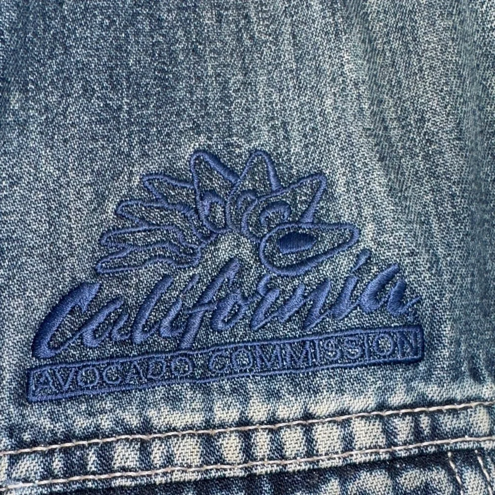 Vintage trucker denim jacket ID wear size medium